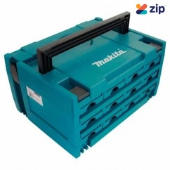 Makita P-84327 - Makpac 3 12-Draw Bit Box Storage Case